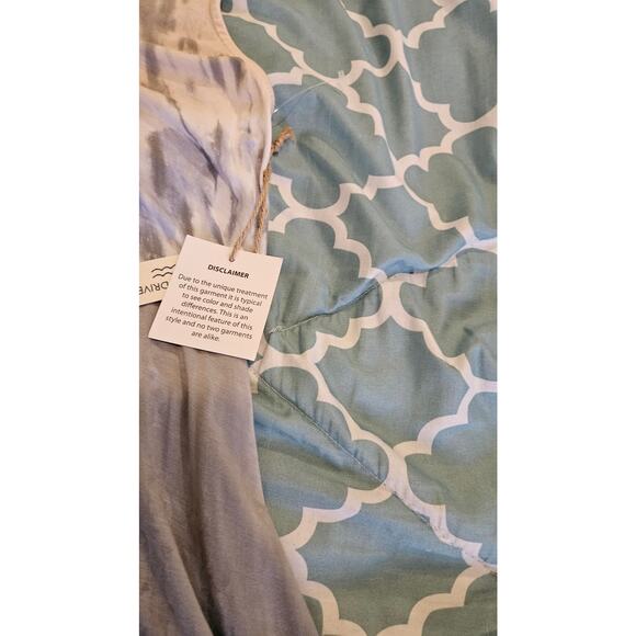 Ocean Drive Size Medium Sleeveless Tie-Dye Swing Dress - Picture 3 of 9